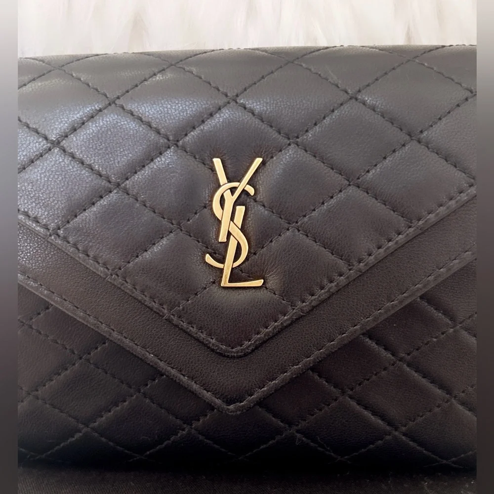 SAINT LAURENT PARIS Gabby Clutch SOLD - Picture 3 of 16